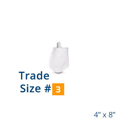 trade size 3 7x16 pe po filter bag product with psi filters