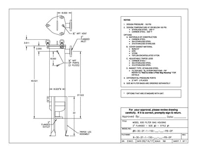 Filter Tech 8-30 Filter Housing