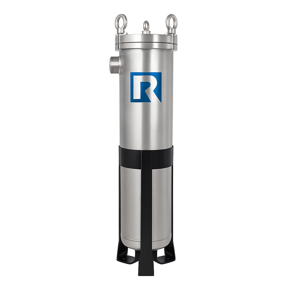 Rosedale Model 8-30 Eyebolt Stainless Steel 304 Bag Filter Housing (NPT)