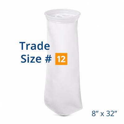 Size 12 Filter Bags – Polyester (PE-P12S)