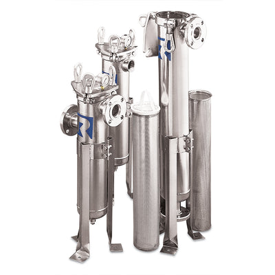 model 6 filter housing single round