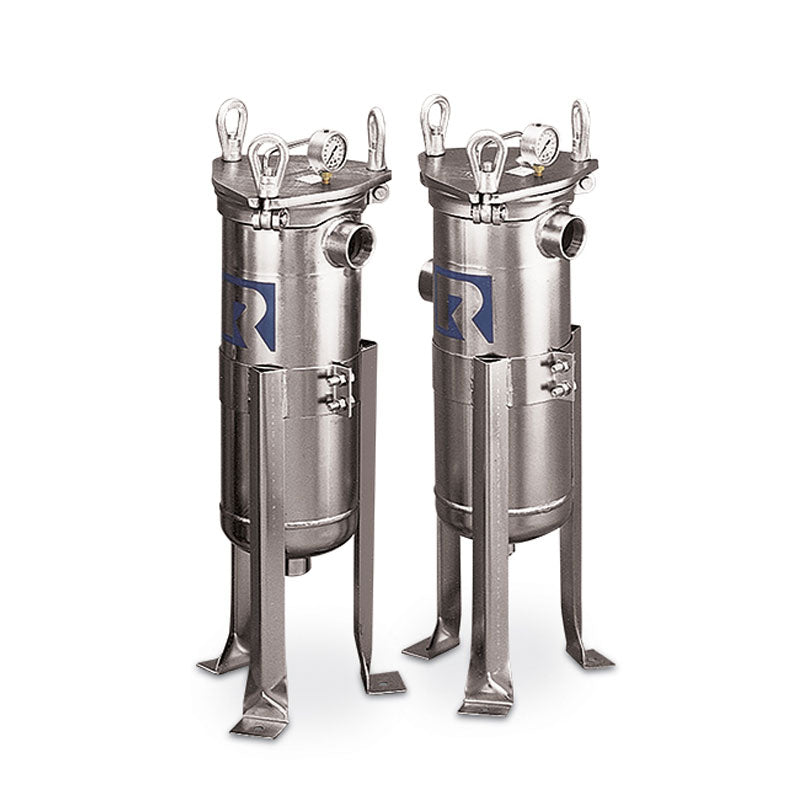 Rosedale Model 8-15 Eyebolt Stainless Steel 316 Bag Filter Housing (Flanged)