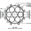 multi round housing with 6 compartments six rounds