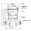12 round multi housing twelve compartment multi round diagram illustration