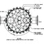 23 round multi housing bag cartridge compartment diagram illustration