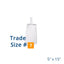 trade size 7 5x15 pe po filter bag product with psi filters