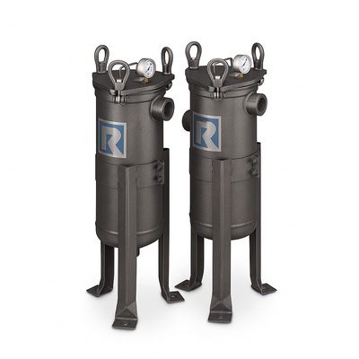 Rosedale Model 8-15 Eyebolt Carbon Steel Bag Filter Housing (NPT)