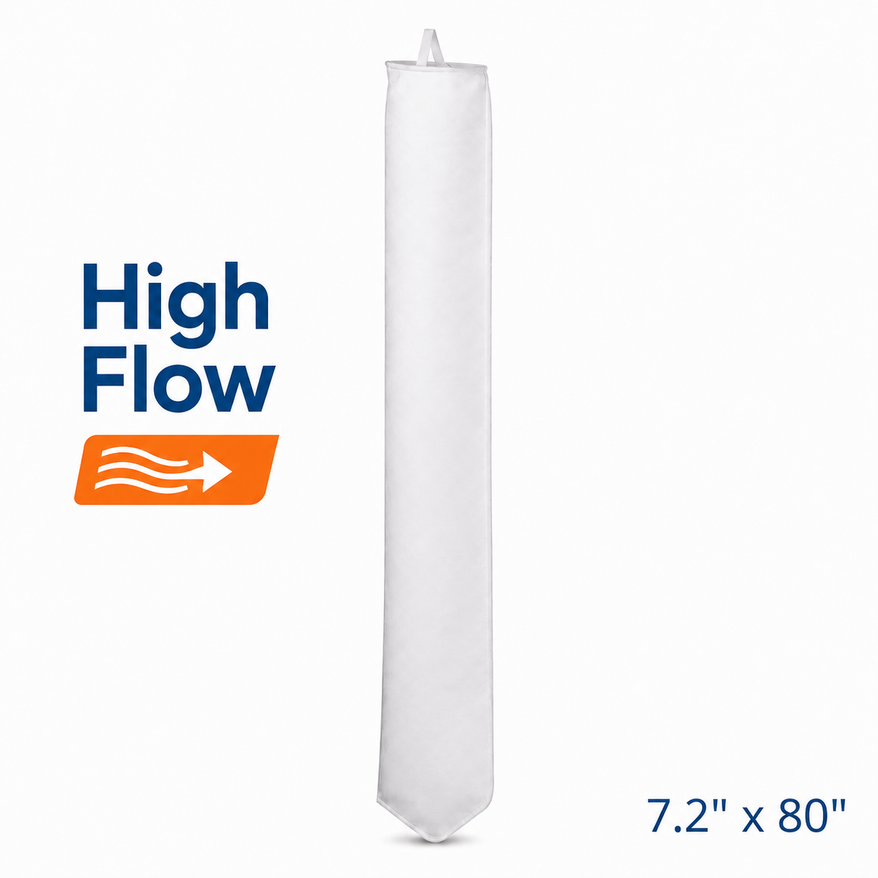 80 Inch High Flow Polypropylene Filter Bags