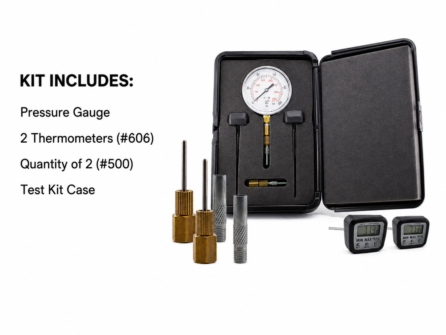 #1500 Temperature and pressure Test Kit
