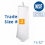 Size 2 NSF 61 Certified Filter Bags – FDA & USP Class VI Compliant