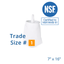 Size 1 NSF 61 Certified Filter Bags – FDA & USP Class VI Compliant