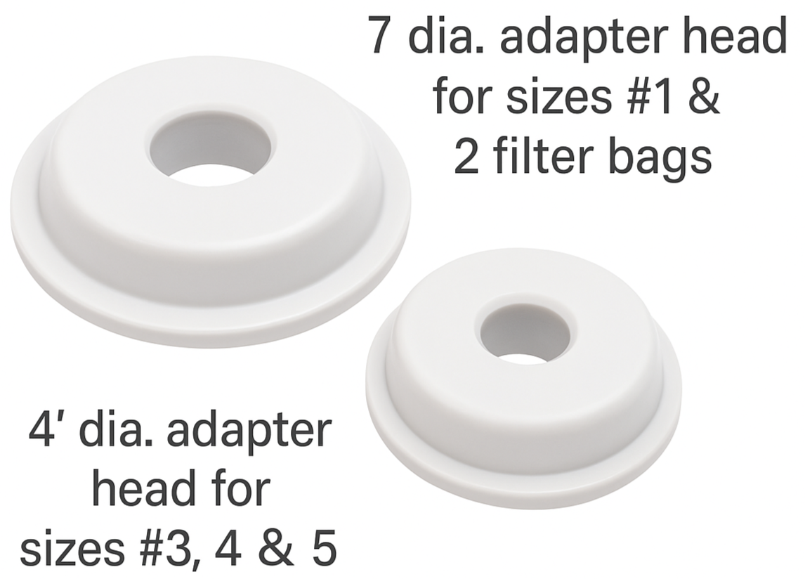 Polypropylene Filter Bag Adapter Head